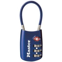 Master Lock 1-3/16 TSA ACCEPT BLU LUGGAGE PADLOCK | Part #4688DBLU