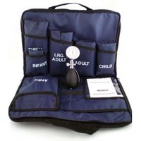 “Blood Pressure Kit, 5 Cuffs, Navy“