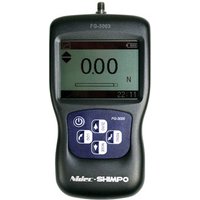 SHIMPO Digital Force Gage: 110 lb Capacity, 0.1 lb Resolution - 0.3 (Full Scale) Accuracy, 9.7 mm Feeler Length, Battery Included | Part #FG-3008