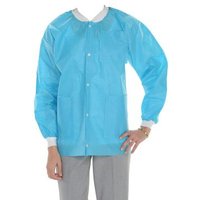 “Extra-Safe 4X-Large Lab Jacket, Aqua“