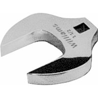Williams 7 Pc 1/2" Drive Open End SAE Crowfoot Wrench Set - Includes Size Range: 15/16 to 1-1/2" | Part #JHWWSSCOE-7