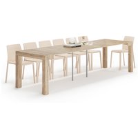 Tavolo Consolle Allungabile First, 45(305)x90 cm, Quercia