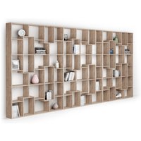 Bibliothèque Iacopo XXL Mobili Fiver 11% de remise chêne naturel