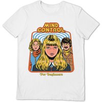 Steven Rhodes "Mind Control for Beginners" White T-Shirt