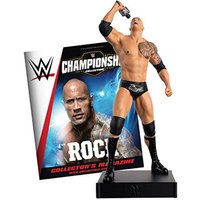 WWE Championship Collection | The Rock with Magazine by Eaglemoss Hero Collector
