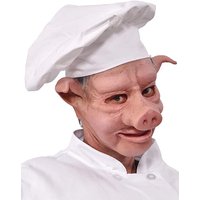 BBQ Chef Pig | Halloween Mask & Hat by Zagone Studios