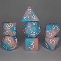 Bubble Candy Matte Dice x11 piece set | From Ice Cream Dice