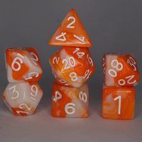 Orange Dream Dice x11 piece set | From Ice Cream Dice