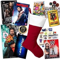 WWE The Shield "Hounds of justice" - Pre-filled Christmas Stocking (Roman Reigns) ' Packed full of WWE DVDs, Merchandise & Goodies