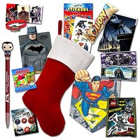 Pre-filled Christmas Stocking ' Packed full of DC Comics Merchandise, over x15 goodies included!
