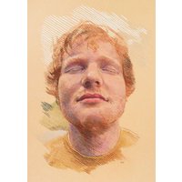 Ed Sheeran | "In Reflection" Portrait Art Print - Phillip Butah