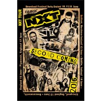 WWE NXT: "Second Coming" 2016 UK Tour Match Card / Poster