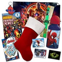 Marvel Comics Pre-filled Christmas Stocking ' Packed full of Marvel Merchandise, over x15 goodies included!
