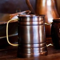 Antique Copper Tankard | Drinkware