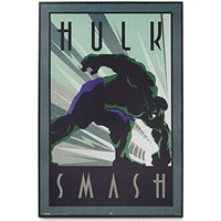 Marvel Hulk Black Box Framed art (W) 625mm (H) 930mm