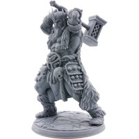Frost Giant Miniature | 28mm Scale perfect for Dungeons and Dragons, Pathfinder and other tabletop wargames