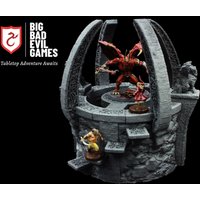 Devils Tower, A Place of Power Miniature Terrain Piece | 28mm or 32mm tabletop scale perfect for Dungeons and Dragons Boss Encounter