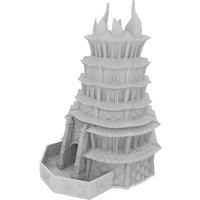 Drow Dice Tower | High Quality 3D printed Dice Roller perfect for all standard dice