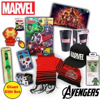 Marvel Avengers Childrens Beanie, Scarf & Cap Gift Set
