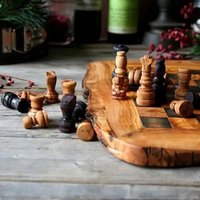 Premium Handmade Chess Board and pieces