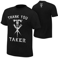 WWE Undertaker Thank You Taker Logo T-Shirt - Small Black