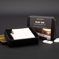 Mini Dominoes | 28 Pieces Travel Domino Set from Iron and Glory
