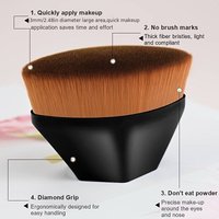 Top Kabuki Foundation Brush | Multifunctional for Blending Cream Products