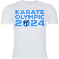 Karate Olympic 2024 T Shirt - Blue