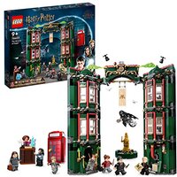 LEGO 76403 Harry Potter The Ministry of Magic Modular Model Building Toy with 12 Minifigures