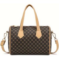 Girl's New Fashion Casual Handbag | Brown Crossbody Pillow Bag