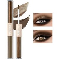 QIBEST Sunset Dual - Ended Liquid Eyeshadow - 05 Dark Brown