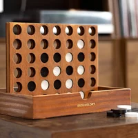 Premium Wooden Connect 4 | From Iron & Glory