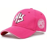 Womens Pink New York NY Baseball Cap - Hip Hop Streetwear