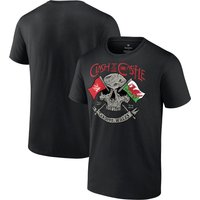 WWE Clash At The Castle Skull T Shirt - Mens Large