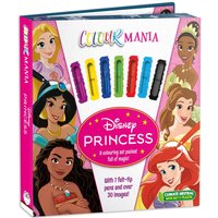 Disney Princess: Colourmania (Colouring Book and Felt-tip Pens)