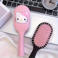 Pink Hello Kitty Portable Detangling Hair Brush