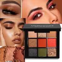 Valleynet Wild Rose Nine-Colour Eyeshadow Palette