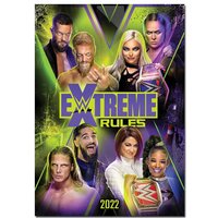 WWE Extreme Rules 2022 Event Poster | Official WWE Wall Art A4 A3