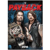 WWE Payback 2016 Event Poster | Official WWE Wall Art A4 A3