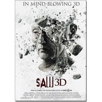 Saw 3D Movie Poster | Official Cinema Wall Art – Film Prints A4 A3