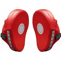 Red Hook and Jab Boxing Pads - PU Leather Focus Mitts - 2PCS