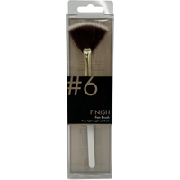#6 Finish Fan Brush - White
