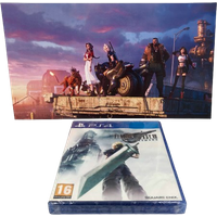 FINAL FANTASY VII REMAKE (PS4) SEALED + POSTER