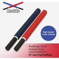 Roddlings Short 20" Padded Sticks | Sparring Grade - Premium Full-Contact Training Sticks