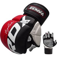RDX T6 MMA Sparring Gloves 7oz | Red Large