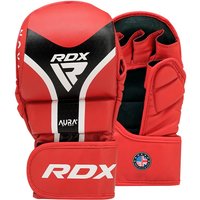 RDX Grappling Gloves - Shooter AURA PLUS T-17 | Red Medium