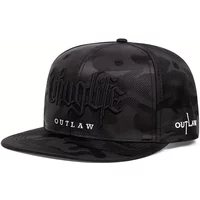 Thug Life "Outlaw" Camo Snapback Cap
