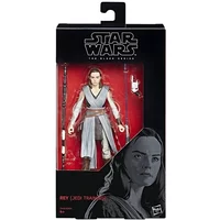 Star Wars Black Series Rey (Jedi Training) 6” Figure – Wave 12 – Slight Packaging Wear