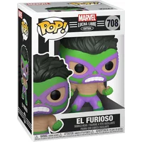 Funko POP! Marvel Lucha Libre El Furioso #708 Bobble-Head Figure