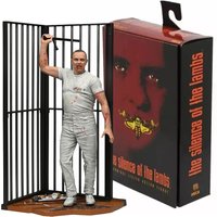 NECA The Silence Of The Lambs Hannibal Lecter Deluxe Action Figure | Cell Display